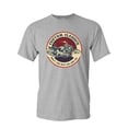 thumbnail image 1 of Tee Hunt Custom Classics T-Shirt Chopper Bobber Biker RTE 66 Live to Ride Mens Shirt, Gray, 5X-Large, 1 of 5