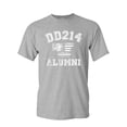 thumbnail image 1 of Tee Hunt DD214 Alumni Distressed American Flag T-Shirt Military Veteran Mens Shirt, Gray, Large, 1 of 5