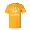 thumbnail image 1 of Tee Hunt DD214 Alumni Distressed American Flag T-Shirt Military Veteran Mens Shirt, Yellow, 3X-Large, 1 of 5