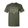 thumbnail image 1 of Tee Hunt DD214 Alumni T-Shirt Patriotic Military Soldier Veteran US Flag Mens Shirt, Military Green, XX-Large, 1 of 5