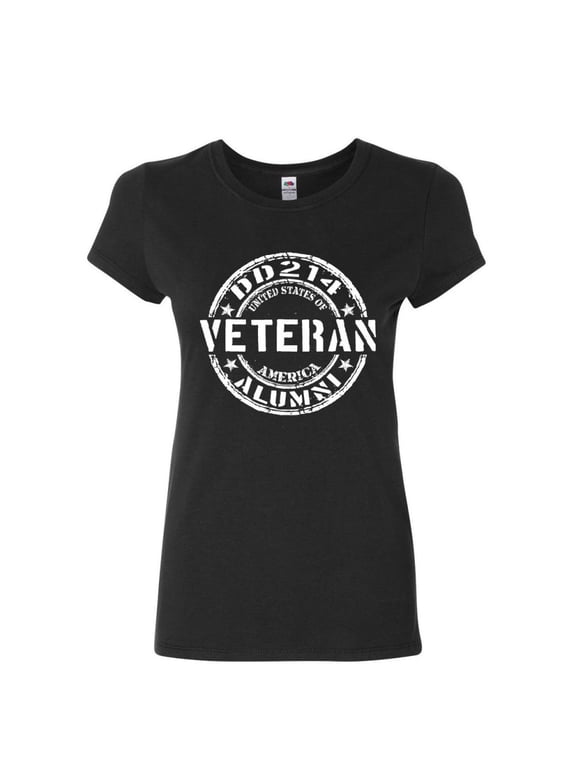 DD214 Veteran Women's T-Shirt Military Service Duty Support Our Troops Shirt