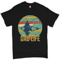 thumbnail image 1 of Tee Hunt Dad Life T-Shirt Fatherhood Outdoorsman Fishing Father's Day Men's Tee, Black, 4X-Large, 1 of 5