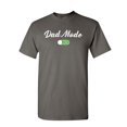 thumbnail image 1 of Tee Hunt Dad Mode ON T-Shirt Funny Father's Day Fatherhood Son Daughter Mens Shirt, Charcoal, Large, 1 of 5