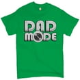 thumbnail image 1 of Tee Hunt Dad Mode Power Button T-Shirt Funny Father's Day Men's Tee, Green, 5X-Large, 1 of 5