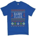 thumbnail image 1 of Tee Hunt Daddy Claus T-Shirt Merry Christmas for Dad Ugly Sweatshirt Xmas Men's Tee, 1 of 5