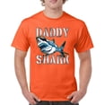 thumbnail image 1 of Tee Hunt Daddy Shark Funny Father's Day T-Shirt Funny Dad Grandpa Men's Tee, Orange, X-Large, 1 of 5