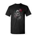 thumbnail image 1 of Tee Hunt Day of The Dead Girl T-Shirt Skull Face Dia de Los Muertos Roses Mens Shirt, 1 of 5