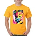 thumbnail image 1 of Tee Hunt Dean Russo Colorful Marilyn T-Shirt Neon Hot Symbol Starlet Men's Tee, Yellow, XX-Large, 1 of 5