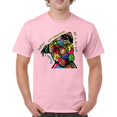 thumbnail image 1 of Tee Hunt Dean Russo Cute Dog T-Shirt Only Person Who Understands Me Men's Tee, Light Pink, Small, 1 of 5