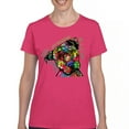 thumbnail image 1 of Tee Hunt Dean Russo Cute Dog T-Shirt Only Person Who Understands Me Women's T-Shirt Tee, Pink, Medium, 1 of 5