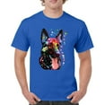 thumbnail image 1 of Tee Hunt Dean Russo German Shepherd T-Shirt Colorful Dog Best Friend Men's Tee, Blue, 4X-Large, 1 of 5
