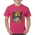 thumbnail image 1 of Tee Hunt Dean Russo Labrador Retriever T-Shirt Love Pet Dog is Love Men's Tee, Hot Pink, Medium, 1 of 5