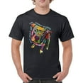 thumbnail image 1 of Tee Hunt Dean Russo Pit Bull T-Shirt Dog Paw Some Angels Have Fur Men's Tee, Black, Large, 1 of 5
