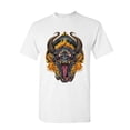 thumbnail image 1 of Tee Hunt Demon Face T-Shirt Halloween Horror Devil Hell Nightmare Evil Mens Shirt, White, 4X-Large, 1 of 5