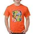 thumbnail image 1 of Tee Hunt Dogs Speak to Those Who Listen T-Shirt Dean Russo Neon Pet Men's Tee, Orange, Small, 1 of 5