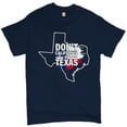 thumbnail image 1 of Tee Hunt Don't California My Texas T-Shirt Texan Pride Southern Attitude Men's Tee, Navy Blue, Large, 1 of 5