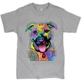 thumbnail image 1 of Tee Hunt Don't Judge My Pit Bull T-Shirt Andy Maxx Dog Men's Tee, Gray, X-Large, 1 of 5