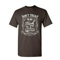 thumbnail image 1 of Tee Hunt Don't Tread on Me T-Shirt Liberty or Death Gadsden Viper Snake Mens Shirt, Brown, Small, 1 of 5