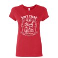 thumbnail image 1 of Tee Hunt Don't Tread on Me Women's T-Shirt Liberty or Death Gadsden Viper Snake Shirt, Red, XX-Large, 1 of 5