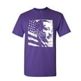 thumbnail image 1 of Tee Hunt Dr. Martin Luther King Jr. T-Shirt US Hero Civil Rights Movement Mens Shirt, Purple, 4X-Large, 1 of 5