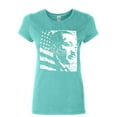 thumbnail image 1 of Tee Hunt Dr. Martin Luther King Jr. Women's T-Shirt US Hero Civil Rights Movement Shirt, Light Blue, Small, 1 of 5