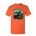 thumbnail image 1 of Tee Hunt Drive 'Em Wild T-Shirt Ford Pickup Trucks F-150 Offroad Mud Ride Mens Shirt, Orange, 3X-Large, 1 of 5