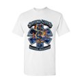 thumbnail image 1 of Tee Hunt EMS Saving Lives Anytime Anywhere T-Shirt Medic Emergency Rescue Mens Shirt, White, XX-Large, 1 of 5