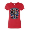 thumbnail image 1 of Tee Hunt EMS Saving Lives Anytime Anywhere Women's T-Shirt Medic Emergency Rescue Shirt, Red, Large, 1 of 5