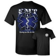 thumbnail image 1 of Tee Hunt EMT Saving One Life at a Time T-Shirt Paramedic First Responders Mens Shirt, Black, Large, 1 of 5