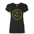 thumbnail image 1 of Tee Hunt Feliz Navidad Women's T-Shirt Merry Christmas Jingle Bells Santa Xmas Shirt, Black, Small, 1 of 4