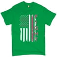thumbnail image 1 of Tee Hunt Fight Breast Cancer T-Shirt Ribbon Awareness Cure Hope Men's Novelty Shirt, Green, 5X-Large, 1 of 5