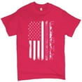 thumbnail image 1 of Tee Hunt Fight Breast Cancer T-Shirt Ribbon Awareness Cure Hope Men's Novelty Shirt, Hot Pink, X-Large, 1 of 5