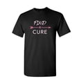 thumbnail image 1 of Tee Hunt Find a Cure T-Shirt October Breast Cancer Awareness Support Hope Mens Shirt, 1 of 5