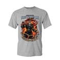 thumbnail image 1 of Tee Hunt Fire Fears Me T-Shirt Firefighter Fire Dept. Honor Courage Valor Mens Shirt, Gray, Small, 1 of 5