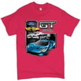 thumbnail image 1 of Tee Hunt Ford GT American Horse Power T-Shirt Sports Race Car Licensed Men's Tee, Hot Pink, 4X-Large, 1 of 5