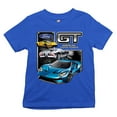 thumbnail image 1 of Tee Hunt Ford GT American Horse Power Youth T-Shirt Sports Race Car Licensed Kids, Blue, X-Large, 1 of 5