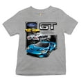 thumbnail image 1 of Tee Hunt Ford GT American Horse Power Youth T-Shirt Sports Race Car Licensed Kids, Gray, Medium, 1 of 5