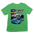 thumbnail image 1 of Tee Hunt Ford GT American Horse Power Youth T-Shirt Sports Race Car Licensed Kids, Green, Medium, 1 of 5