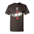 thumbnail image 1 of Tee Hunt Ford Mustang 50 Years Muscle Shirt GT Boss 302 Shelby Cobra Jet Novelty Shirt, Brown, XX-Large, 1 of 5
