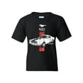 thumbnail image 1 of Tee Hunt Ford Mustang 50 Years Women's T-Shirt Novelty T-Shrit GT Boss 302 Shelby Cobra Jet Tee, Black, Large, 1 of 5