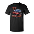 thumbnail image 1 of Tee Hunt Ford Mustang '77 T-Shirt American Classic Muscle Car Mens Shirt, 1 of 5