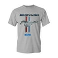 thumbnail image 1 of Tee Hunt Ford Mustang Classic T-Shirt GT Cobra Boss 302 Mach 1 Cotton Tee, Gray, Large, 1 of 5