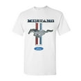 thumbnail image 1 of Tee Hunt Ford Mustang Classic T-Shirt GT Cobra Boss 302 Mach 1 Cotton Tee, White, Large, 1 of 5