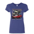 thumbnail image 1 of Tee Hunt Ford Mustang Classics Women's T-Shirt Muscle Car Untamed American Spirit Shirt, Blue, 3X-Large, 1 of 5