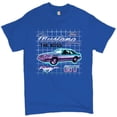 thumbnail image 1 of Tee Hunt Ford Mustang GT The Boss T-Shirt Muscle Car Licensed Ford Men's Novelty Shirt, Blue, 5X-Large, 1 of 5