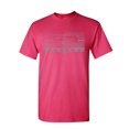 thumbnail image 1 of Tee Hunt Ford Mustang Honeycomb Grille T-Shirt Legendary American Muscle Mens Shirt, Hot Pink, 5X-Large, 1 of 5