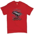 thumbnail image 1 of Tee Hunt Ford Mustang Mach 1 A Lil' Horseplay T-Shirt Muscle Car Licensed Men's Tee, Red, Large, 1 of 5