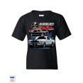 thumbnail image 1 of Tee Hunt Ford Mustang Shelby GT350 GT500 Youth T-Shirt American Muscle Cars Kids Tee, Black, X-Large, 1 of 4