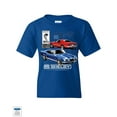 thumbnail image 1 of Tee Hunt Ford Mustang Shelby GT500 Youth T-Shirt American Classic Shelby Cobra Kids Tee, Blue, Small, 1 of 4