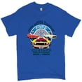 thumbnail image 1 of Tee Hunt Ford Mustang T-Shirt Detroit Mi. 1903 Ford Motor Company Licensed Men's Tee, Blue, Large, 1 of 5